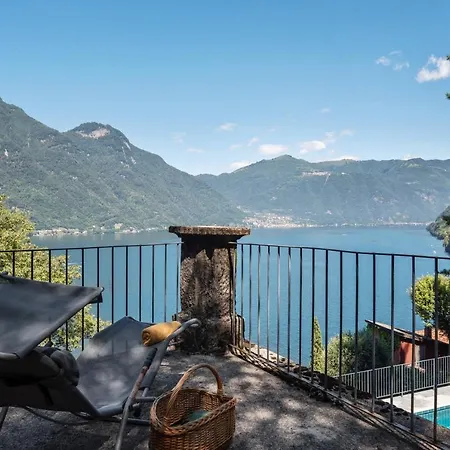 Cozy Apartment, Park And Pool Overlooking The Lake! 15 Km To Bellagio, 15 Km To Como!